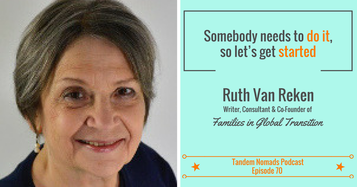 Ruth Van Reken How to leave a legacy