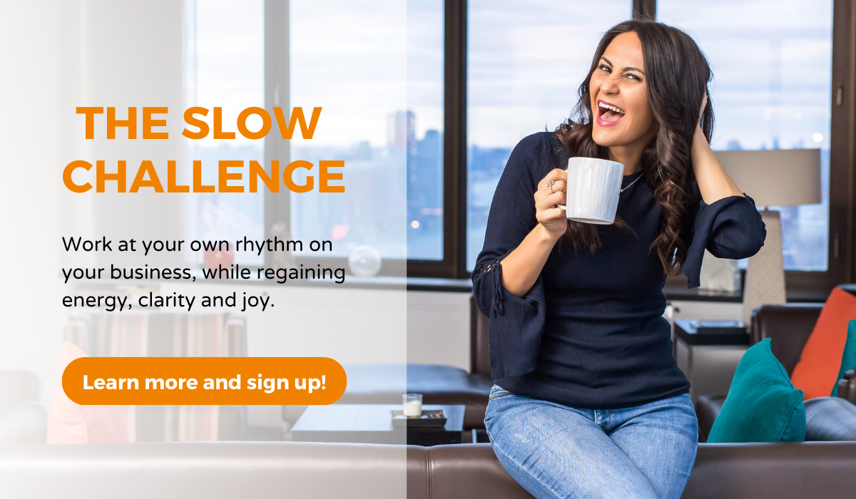 THE SLOW CHALLENGE Resoucres page banner